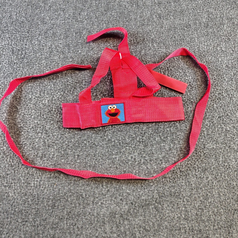 The First Years Safety Harness Kids Red Elmo Sesame Street Vintage 1998